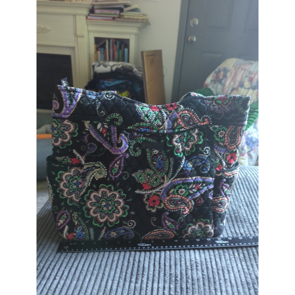 Vera Bradley Tote Bag Kiev Paisley Women's Handbag Purse Shoulder Bag